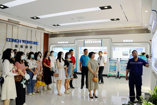 阳春市第三中学教师来公司开展环保 教育实践活动