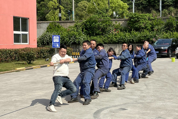 激情“五一”、活力“五四”，宁海馨源泰公司职工运动精彩纷呈