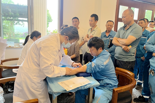 关爱员工健康 成就企业未来 重庆海螺环保开展员工健康体检活动