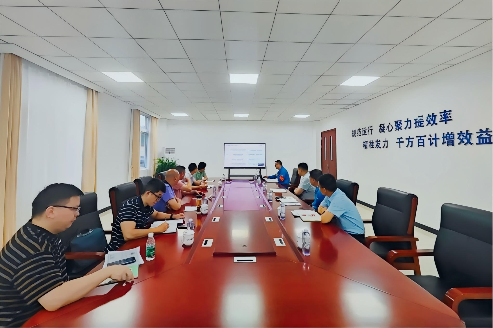 清远市生态环境局三级调研员苏立强一行到清远海螺环保调研指导